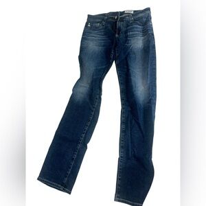 AG Adriano Goldschmied Dark Blue Bootcut Jeans